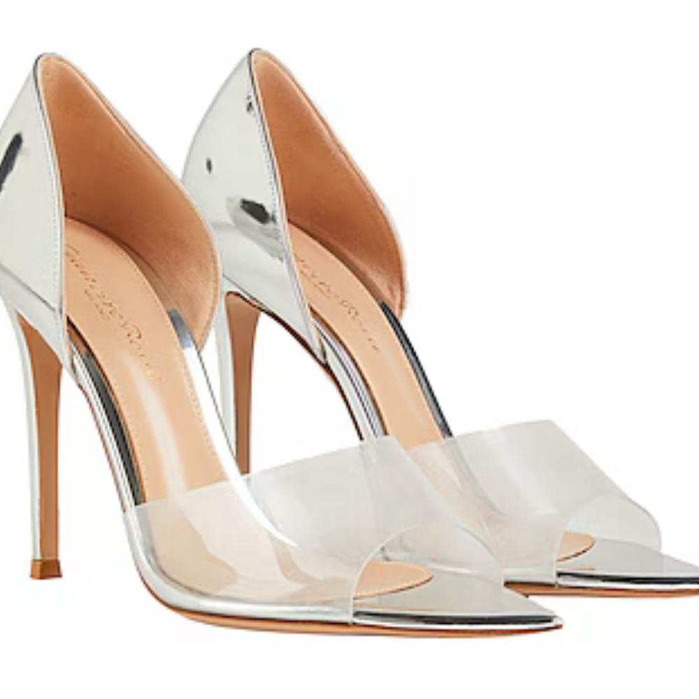 Gianvito Rossi Bree pumps Elegant Silver High Heels